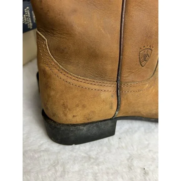 Ariat Men's Size 9.5B Sierra 14527 Western Brown Leather Work Cowboy Boots - Picture 5 of 16